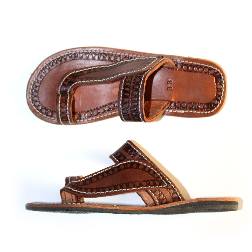 Leather Sandals for Kids - Size 33 