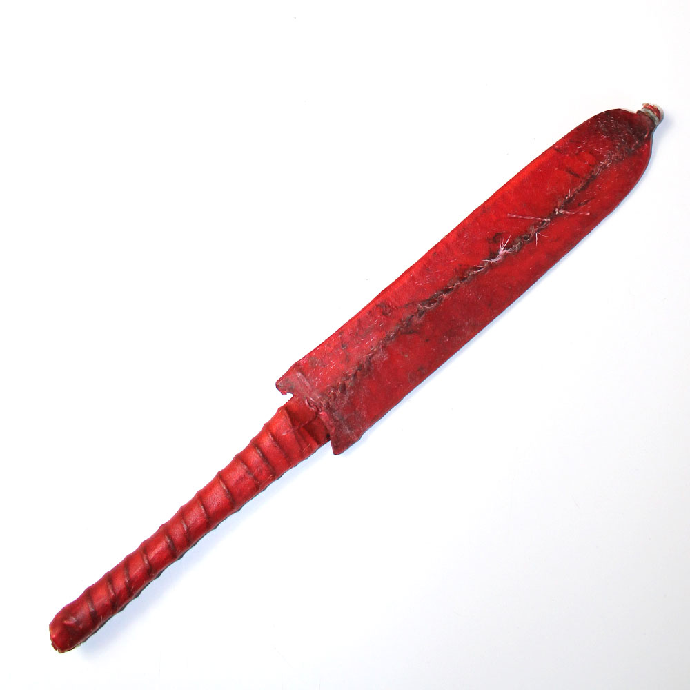 African traditional hardword masaai/masai/maasai rungu/ weapon club