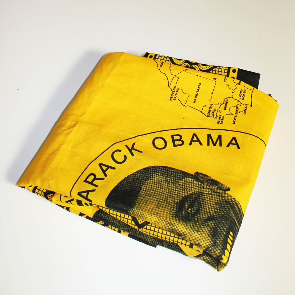 Yellow Barack Obama Kanga